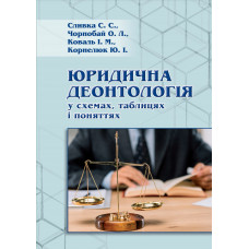 ЮРИДИЧНА ДЕОНТОЛОГІЯ у схемах, таблицях і поняттях_навчальний посібник ЮРИДИЧНА ДЕОНТОЛОГІЯ у схемах, таблицях і поняттях_навчальний посібник